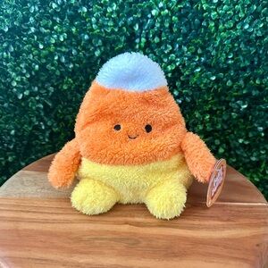 NWT BumBumz Candy Corn 7.5" SpookyBumz Halloween Plush By Russ